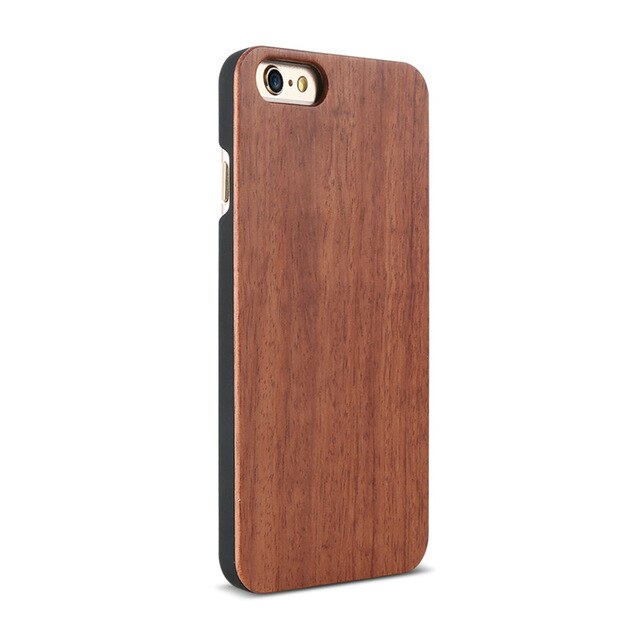 Natural Wood Bamboo Phone Cases For iPhone