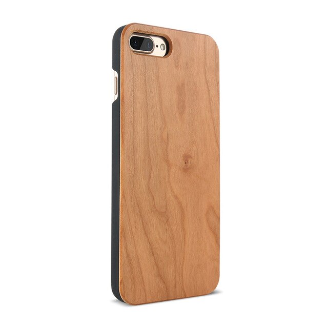 Natural Wood Bamboo Phone Cases For iPhone